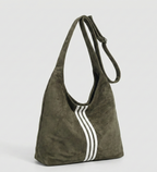 Gestreepte Schoudertas